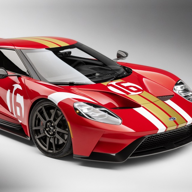 Ford GT Alan Mann Heritage Edition Celebrates Experimental GT Race Car Prototypes from 1966 at Chicago Auto Show